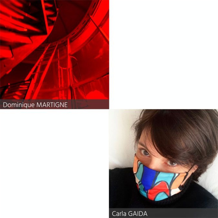 Masque Collection n°2 Marie-Agnès Gillot pour Marion la Main Tendue - Mask of Art - Rougier et Plé