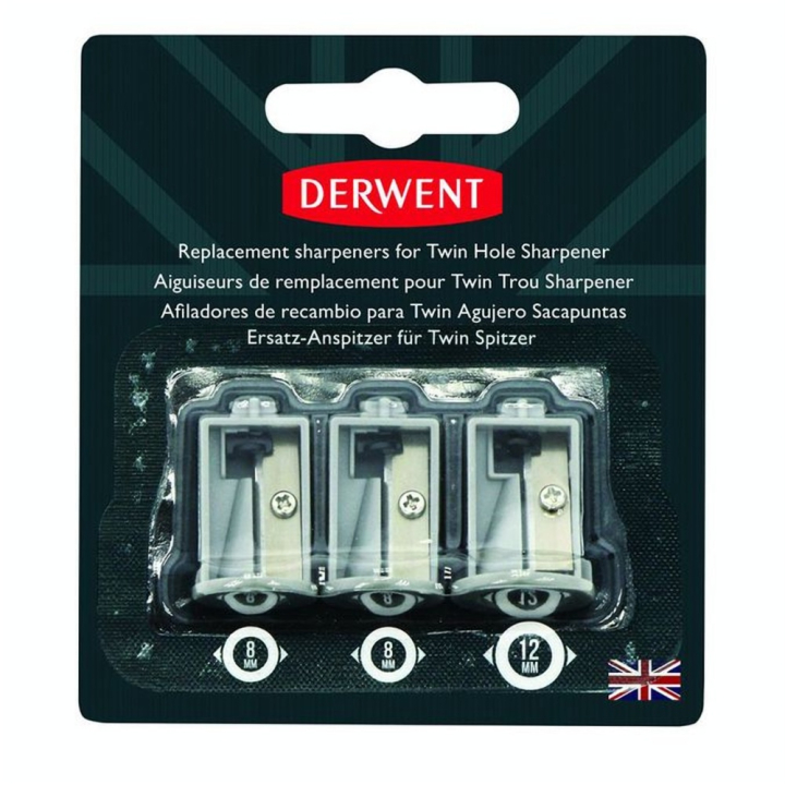 Lames de rechange pour taille crayon à pile - Derwent - Rougier et Plé