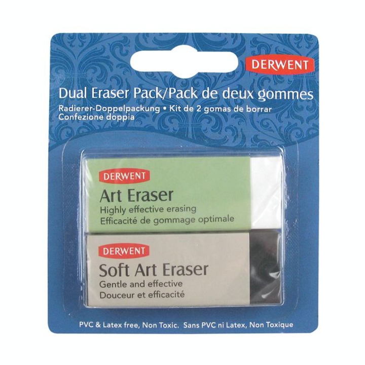 Gomme Set 2 pcs - Derwent - Rougier et Plé