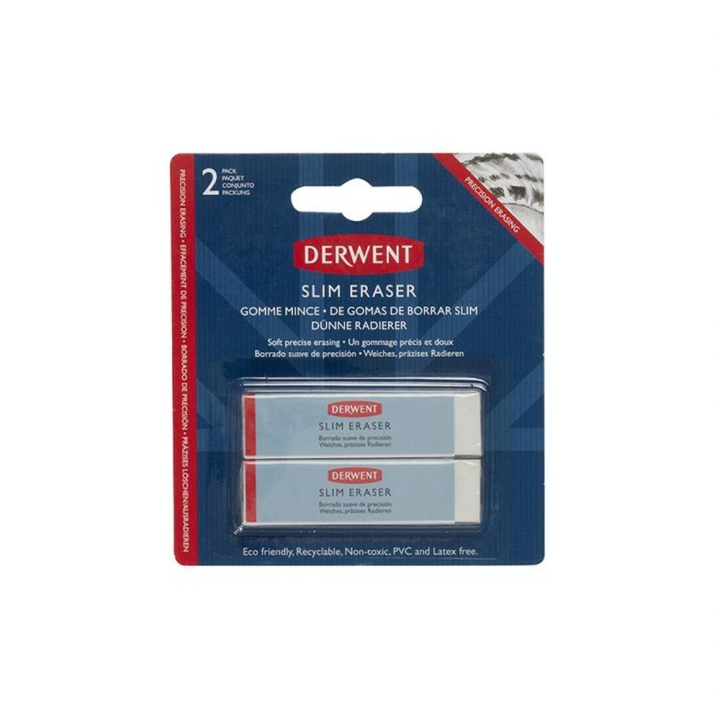 Gomme fine Set 2 pcs - Derwent - Rougier et Plé