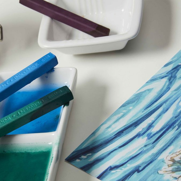 Carré d'encre aquarellable Inktense Block - Derwent - Rougier et Plé