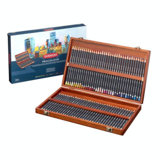 Crayon de couleur Procolour Coffret bois 72 pcs - Derwent - Rougier et Plé