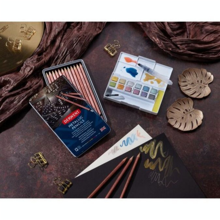 Crayon de couleur Metallic - Derwent - Rougier et Plé