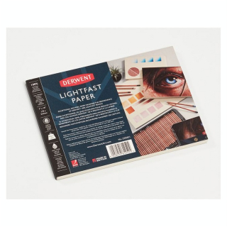 Bloc de papier 100 % Coton Ligthfast 300 g/m² 20 Feuilles - Derwent - Rougier et Plé
