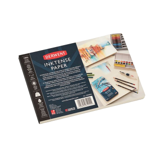 Bloc de papier 100 % Coton Inktense 300 g/m² 20 Feuilles - Derwent - Rougier et Plé
