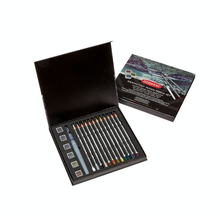 Techniques mixtes Graphitint 18 pcs - Derwent - Rougier et Plé