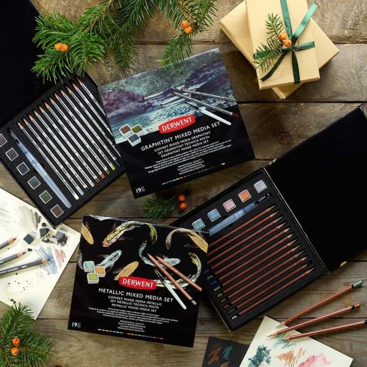 Techniques mixtes Graphitint 18 pcs - Derwent - Rougier et Plé