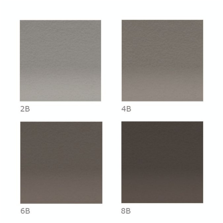 Mine de plomb aquarellable Graphitone Set 4 pcs - Derwent - Rougier et Plé