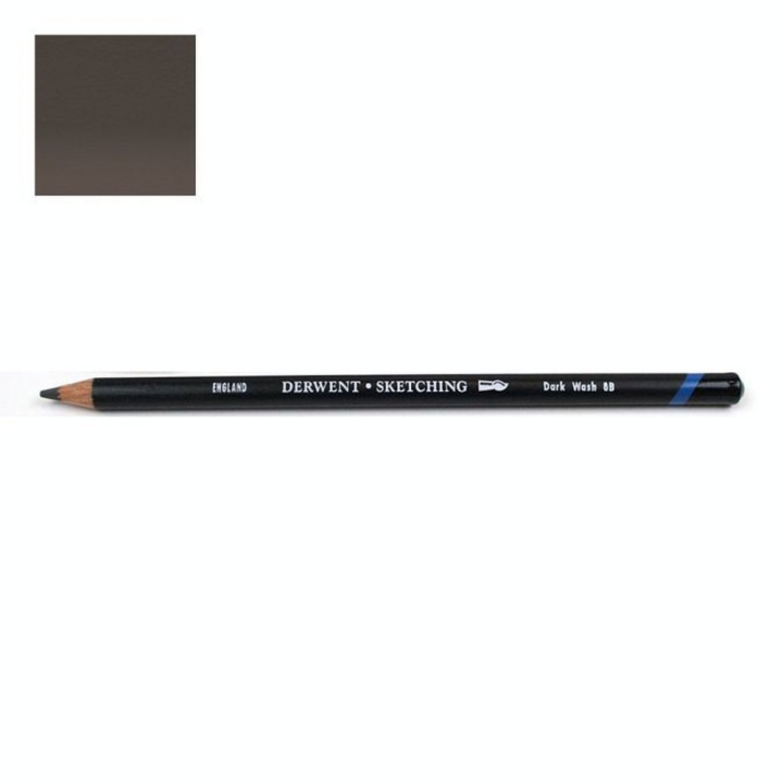 Crayon graphite aquarellable Sketching 8B - Derwent - Rougier et Plé