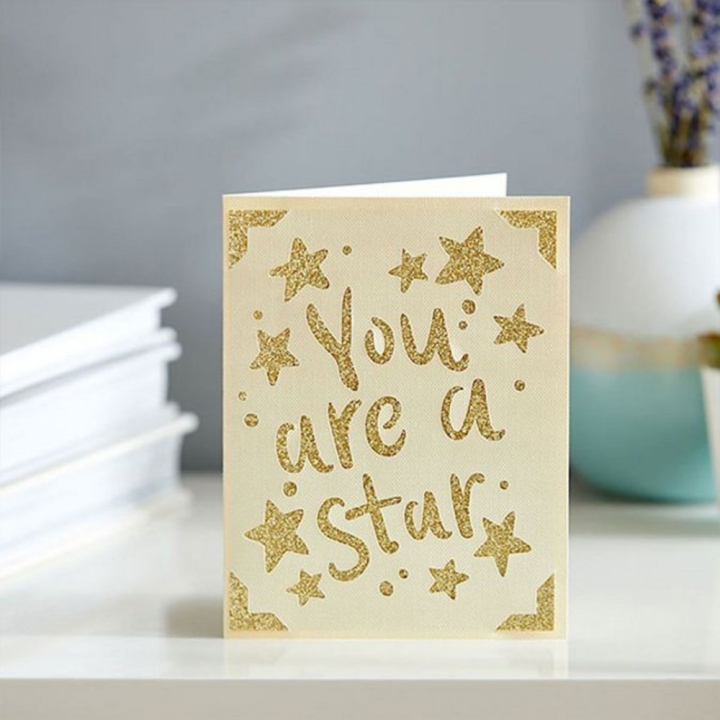 Kit carterie paillettes et glamour à personnaliser - Cricut - Rougier et Plé