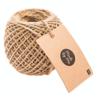 Ficelle en jute Ø 2 mm 50 m Naturelle - Rico Design - Rougier et Plé