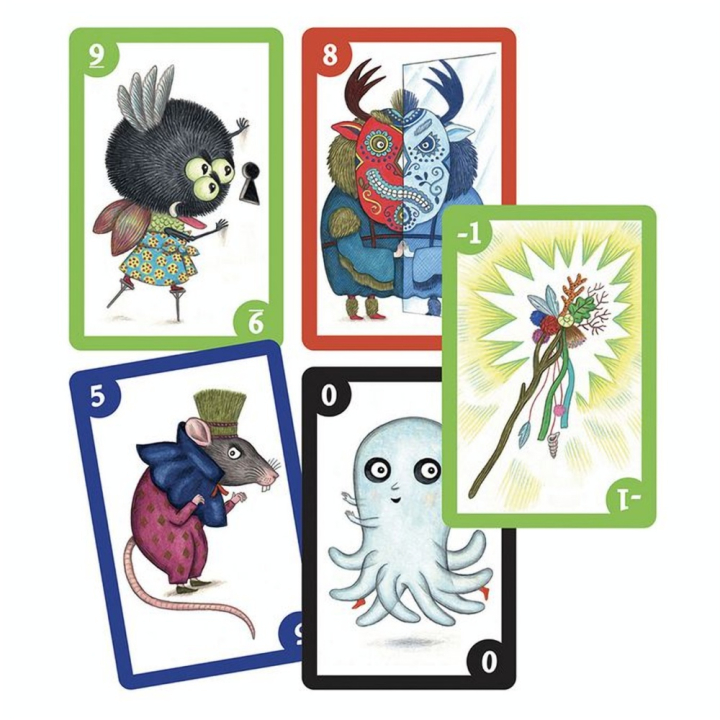 Jeu de cartes Spooky Boo - Djeco - Rougier et Plé