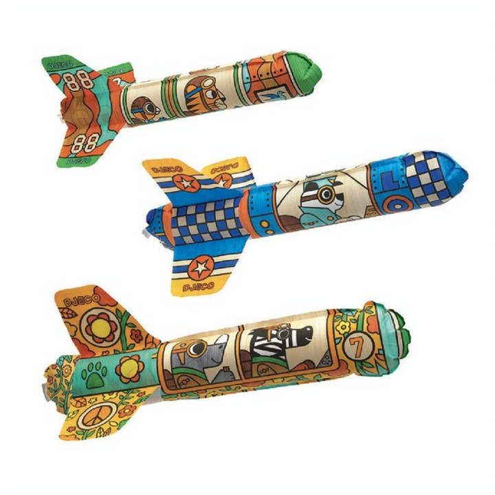 DIY À colorier Avions dans le ciel - Djeco - Rougier et Plé
