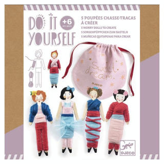 DIY À créer Poupées chasse-tracas Sweet Night - Djeco - Rougier et Plé