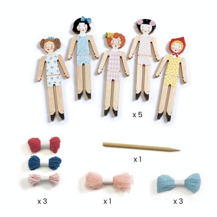 DIY À créer Poupées chasse-tracas Sweet Night - Djeco - Rougier et Plé