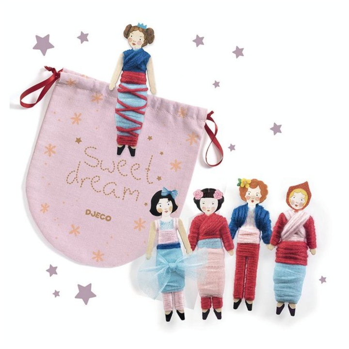 DIY À créer Poupées chasse-tracas Sweet Night - Djeco - Rougier et Plé
