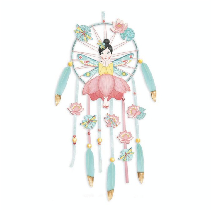 DIY À créer Attrape-rêve Fée Lotus - Djeco - Rougier et Plé