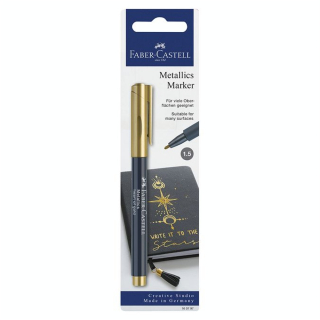 Marqueur Metallics 1.5 mm Or - Faber-Castell - Rougier et Plé