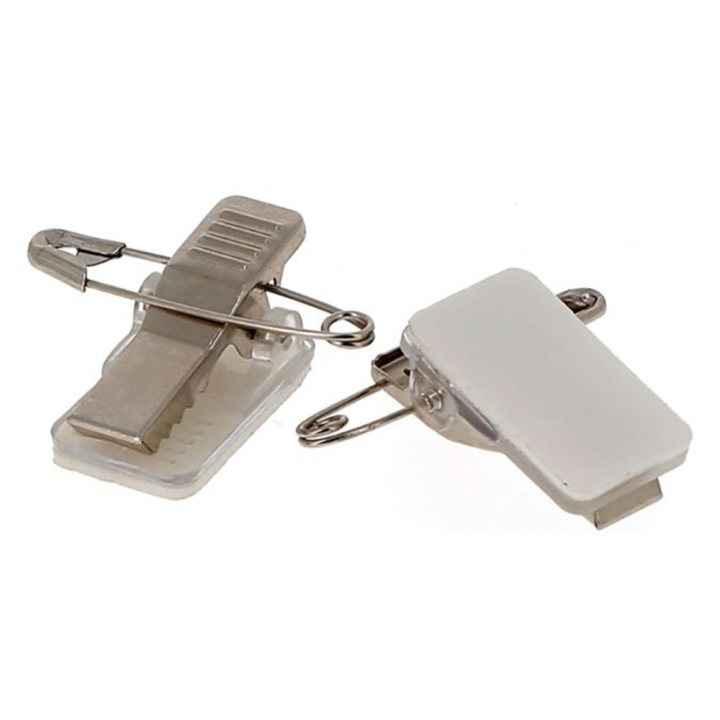 Épingle badge nickelé Ø 26 mm 50 pcs - Bohin - Rougier et Plé