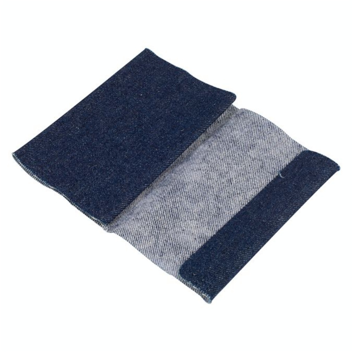 Pièce de réparation Percale thermocollante jean Foncé - Bohin - Rougier et Plé