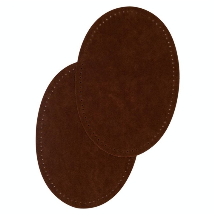 Renfort thermocollant Suédine 2 pcs Brun - Bohin - Rougier et Plé