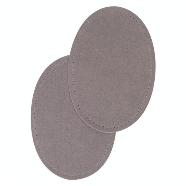 Renfort thermocollant Suédine 2 pcs Gris clair - Bohin - Rougier et Plé