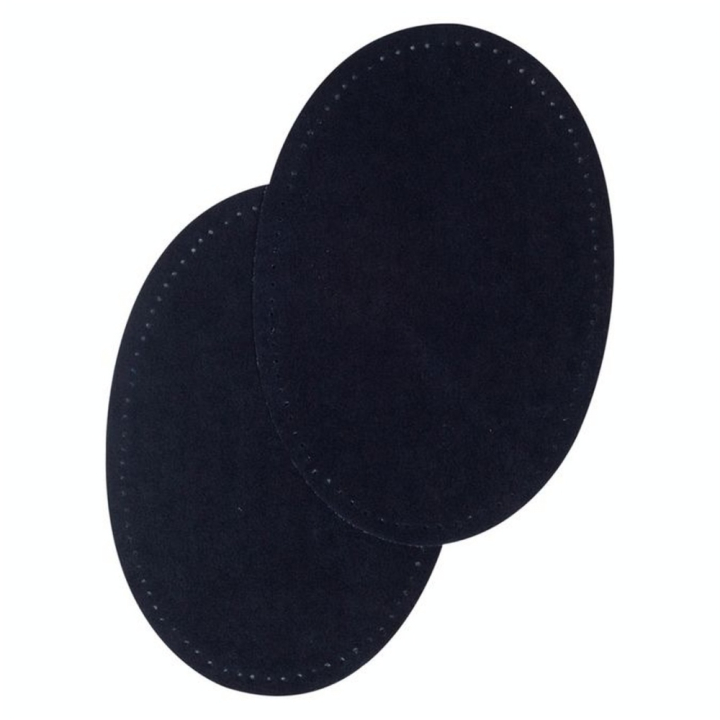 Renfort thermocollant Suédine 2 pcs Marine - Bohin - Rougier et Plé
