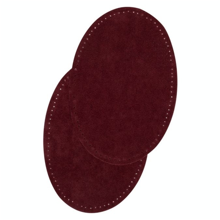 Renfort thermocollant Suédine 2 pcs Bordeaux - Bohin - Rougier et Plé
