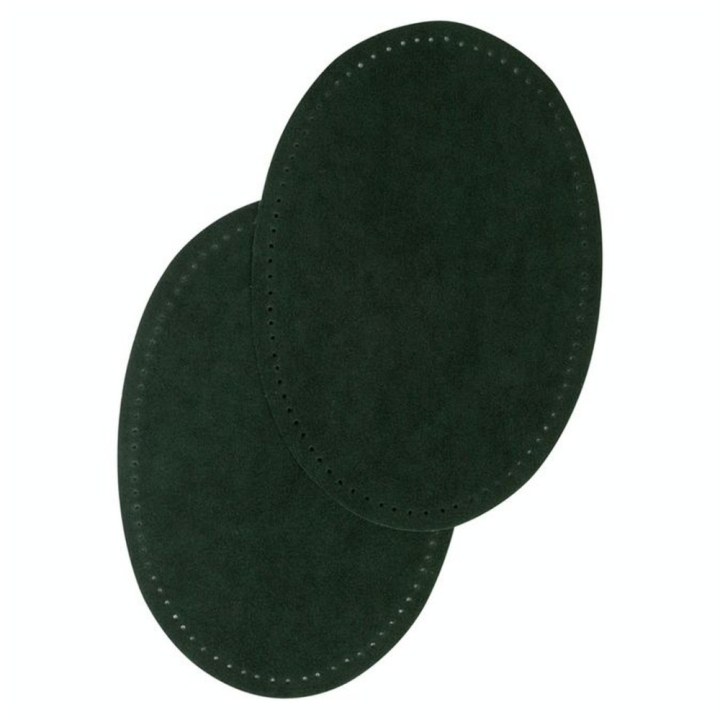 Renfort thermocollant Suédine 2 pcs Vert foncé - Bohin - Rougier et Plé