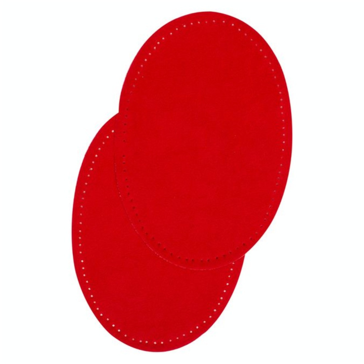 Renfort thermocollant Suédine 2 pcs Rouge - Bohin - Rougier et Plé