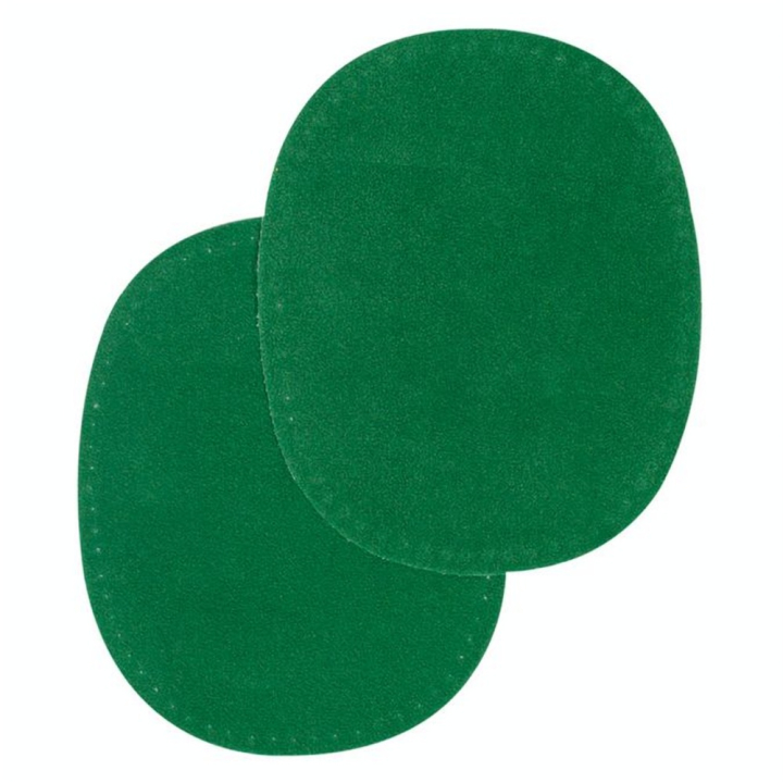 Renfort à coudre Suédine 2 pcs Vert lutin - Bohin - Rougier et Plé