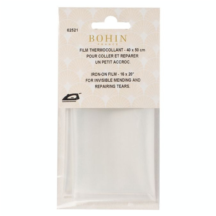 Film transparent thermocollant 40 cm x 50 cm - Bohin - Rougier et Plé