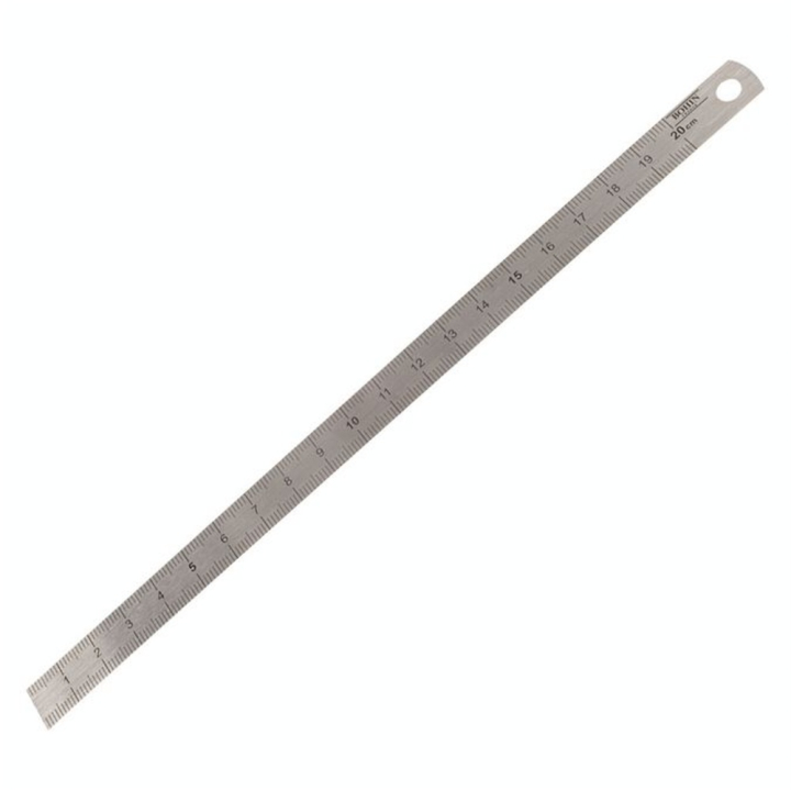 Réglet métal 20 cm - Bohin - Rougier et Plé