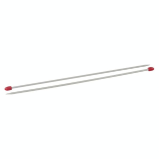 Aiguille à tricoter aluminium n°4 1/2 40 cm - Bohin - Rougier et Plé