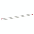 Aiguille à tricoter aluminium n°4 1/2 40 cm - Bohin - Rougier et Plé