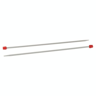 Aiguille à tricoter aluminium n°4 1/2 30 cm - Bohin - Rougier et Plé