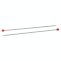 Aiguille à tricoter aluminium n°4 1/2 30 cm - Bohin - Rougier et Plé