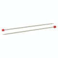 Aiguille à tricoter aluminium n°5 30 cm - Bohin - Rougier et Plé