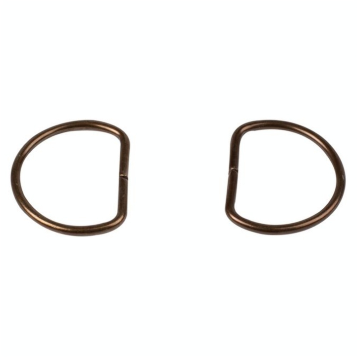 Anneau étrier Ø 12 mm Bronze 2 pcs - Bohin - Rougier et Plé