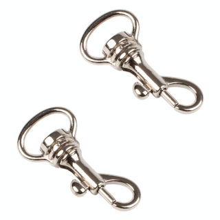 Mousqueton 35 mm Argent 2 pcs - Bohin - Rougier et Plé