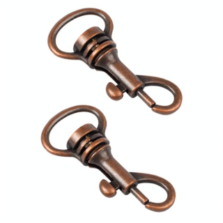 Mousqueton 35 mm Bronze 2 pcs - Bohin - Rougier et Plé