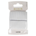 Élastique de confection gros grain 28 mm x 1 m Blanc - Bohin - Rougier et Plé