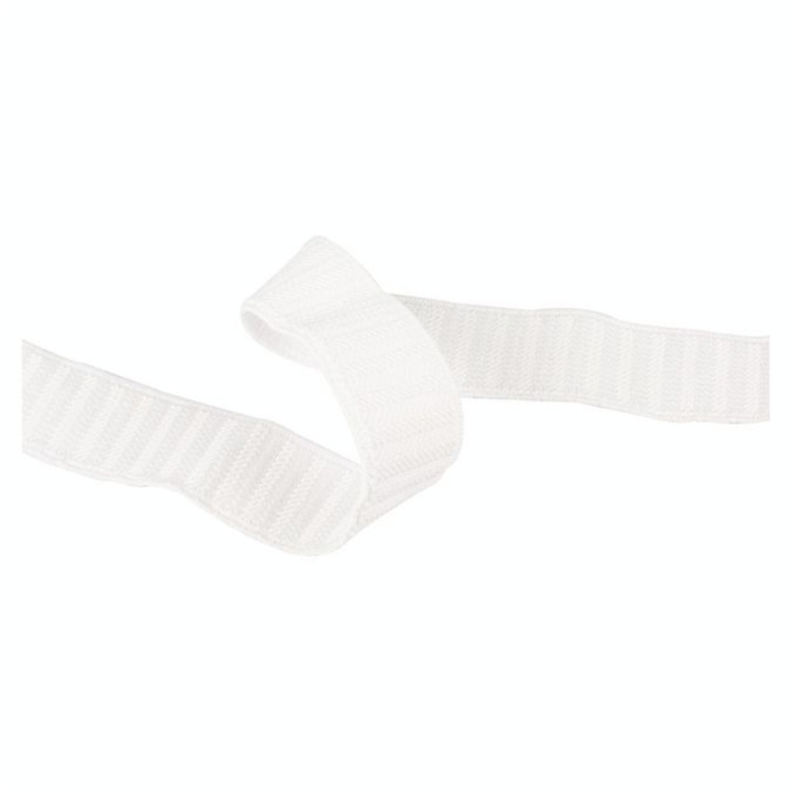 Élastique de confection gros grain 28 mm x 1 m Blanc - Bohin - Rougier et Plé