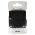 Élastique de confection gros grain 28 mm x 1 m Noir - Bohin - Rougier et Plé