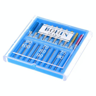 Aiguilles machine à coudre Assortiment 10 pcs - Bohin - Rougier et Plé