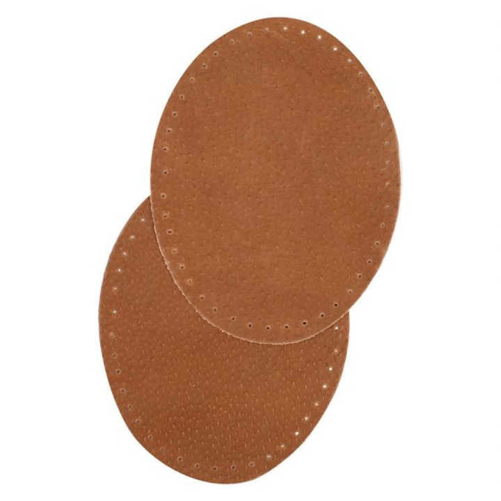 Renfort cuir 2 pcs Tabac - Bohin - Rougier et Plé