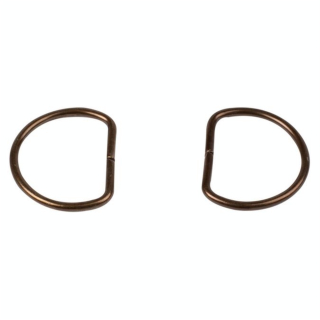 Anneau étrier Ø 20 mm Bronze 2 pcs - Bohin - Rougier et Plé