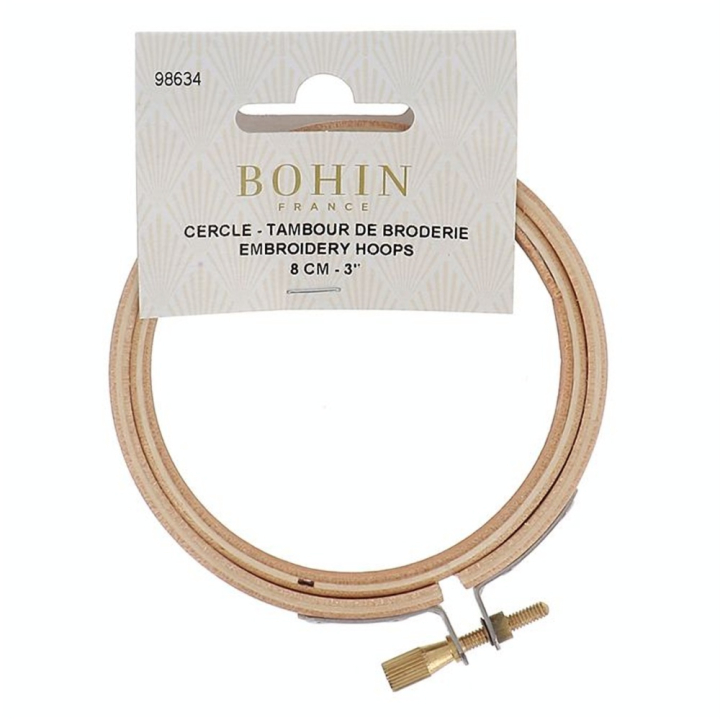Tambour à broder Ø 8 cm - Bohin - Rougier et Plé