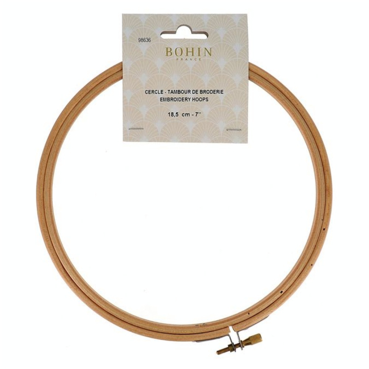 Tambour à broder Ø 18,5 cm - Bohin - Rougier et Plé
