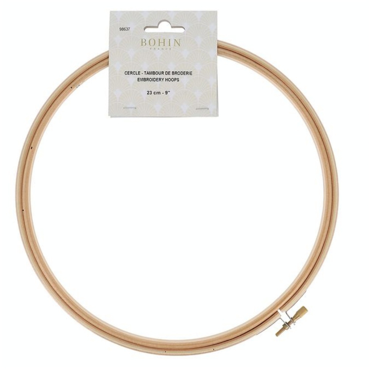 Tambour à broder Ø 23 cm - Bohin - Rougier et Plé